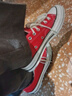 匡威（Converse）官方 1970S男女低幫休閑運動(dòng)鞋帆布鞋紅色164949C 164949C/搪瓷紅 41 曬單實(shí)拍圖