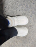 凡小如防水可外穿雪地靴eva棉鞋女2025爆款休閑鞋加絨加厚保暖老人鞋 米白色36-37（正碼放心拍） 曬單實(shí)拍圖
