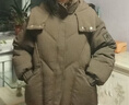 SNYDER WEAR短款羽絨棉服女冬2025新款小個(gè)子高端洋氣時(shí)尚加厚保暖美拉德外套 咖色 【升級版】【zt】 M 建議96-110斤 曬單實(shí)拍圖
