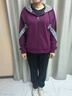鹿儷秀中年媽媽秋裝外套50歲中老年休閑運動(dòng)服套裝女春秋大碼新款兩件套 葡萄紫【高品質(zhì)運動(dòng)服】 XL 【建議110-125斤】 曬單實(shí)拍圖
