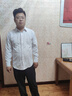 LAXSESU白襯衫男士長(cháng)袖免燙抗皺商務(wù)休閑正裝帥氣上班工裝襯衣男藍黑色 【升級免燙版】長(cháng)袖襯衫%23【白 :【130-140斤】 XL 曬單實(shí)拍圖