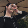 黛若黃金雙耳洞U型耳釘女足金愛心耳環(huán)純金珠光面耳飾圓珠養(yǎng)耳洞彎鉤 【單只】黃金足金耳釘(約0.8g) 曬單實(shí)拍圖