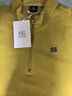 KOLON SPORT/可隆半拉鏈長(zhǎng)袖 男子戶外休閑秋冬透氣登山內(nèi)搭T恤- LHZT4WN119-MU 芥末黃 L (175/96A) 曬單實(shí)拍圖