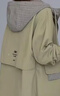 皮爾卡丹（pierre cardin）女士外套2025年新款潮女裝春秋季百搭上衣寬松短款夾克連帽風(fēng)衣 草綠色 有里布 2XL -140-155拍 曬單實(shí)拍圖