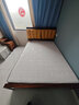 別致木語(yǔ)（BIEZHIMUYU）實(shí)木床胡桃木床小孩房間小戶(hù)型臥室軟包小學(xué)生青少年 【1.5*2.0米】 床帶儲物抽屜+棕墊 曬單實(shí)拍圖