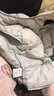 貝肽斯兒童輕薄羽絨馬甲女童秋冬款男童嬰幼兒寶寶外穿背心 淺灰色 110 cm 曬單實(shí)拍圖