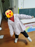戴維貝拉（DAVE＆BELLA）女童開衫外套兒童洋氣上衣女寶寶衣服嬰兒春秋裝 曬單實拍圖