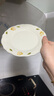 舍里桔?；ㄍ氡P(pán)餐具陶瓷飯碗雙耳湯碗高顏值米飯碗早餐碗家用2025新款 7英寸平盤(pán)-米白色 12cm 【規格詳見(jiàn)圖二】 曬單實(shí)拍圖