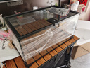 茨格曼爬寵飼養箱守宮蜥蜴爬寵缸玻璃雨林缸寄居蟹角蛙蜘蛛爬蟲(chóng)飼養箱 BT10【50*29.5*24.5cm】 曬單實(shí)拍圖
