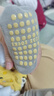 十月結(jié)晶 嬰兒襪子四季春秋寶寶防滑毛圈襪嬰童卡通新生兒寶寶襪 碧落+天縹+淺云(四季款) 3雙 0-6月 S碼 曬單實拍圖