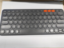 惠普(HP) K231迷你便攜無(wú)線(xiàn)藍牙剪刀腳鍵盤(pán) 鍵鼠套裝 雙模無(wú)線(xiàn) 臺式筆記本手機 三設備同連切換辦公 K231充電鍵盤(pán)-深灰色 曬單實(shí)拍圖