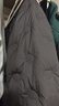 百圖betu女裝秋冬新款羽絨服圓領(lǐng)下擺抽繩設計羽絨外套女2409T09 黑色 M 曬單實(shí)拍圖