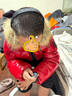 Jordan耐克兒童短款羽絨服冬季男女生保暖外套  曬單實(shí)拍圖
