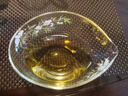 杉隱一葉扁舟公道杯玻璃公杯茶漏功夫茶具配件日式勻杯透明高檔分茶器 （春歸）柳葉扁舟公道杯 曬單實拍圖