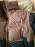 森馬（Semir）輕松羽絨|羽絨服女短款三防oversize冬2024字母立領(lǐng)109724113010 曬單實拍圖