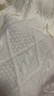 錦裳淑韓版高級提花純色簡(jiǎn)約休閑寬松加厚外穿毛衣連帽針織衫 米色 均碼適合體重80-145 曬單實(shí)拍圖