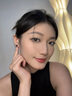 timebetter深寶藍銀耳釘女氣質顯臉瘦小眾設計感復古時尚情侶耳環(huán)男士通用 深寶藍銀耳釘/主石直徑約6mm 曬單實拍圖