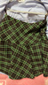 moussy【新復古回潮】 美式復古風(fēng)blokette格紋半身裙010HAS31-1601 035花紋綠色 S 曬單實(shí)拍圖