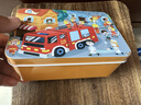 兒童拼圖100片3-6歲高清圖案木質(zhì)拼插拼板拼裝鐵盒幼兒園益智玩具 100片消防車(chē) 曬單實(shí)拍圖