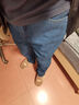 匡威（Converse）官方 男經(jīng)典寬松牛仔褲疊穿復古長(cháng)褲10027289 10027289-A01 S 曬單實(shí)拍圖