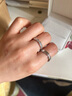 DR.KU情侶對戒S999足銀戒指活口可調節素圈求婚情人節七夕禮物送男女友 情侶對戒+順豐快遞+臻愛(ài)禮盒 情侶對戒男戒閉口14到26號請備注 曬單實(shí)拍圖