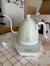 BREWISTA智能溫控手沖咖啡壺家用不銹鋼電熱水泡茶壺0.6L 單層極光白（pro） 0.6L 曬單實拍圖