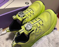 卡特兔童鞋兒童運動(dòng)鞋男童秋季跑步鞋旋鈕鞋防滑透氣女童籃球鞋中大童鞋 熒光綠-旋鈕扣 31 內長(cháng)19.5cm 腳長(cháng)18.3-18.8 曬單實(shí)拍圖