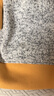 moodytiger女童衛(wèi)衣保暖抓絨冬季兒童衛(wèi)衣童裝透氣針織圓領(lǐng)休閑戶外運(yùn)動(dòng)上衣 云朵白 165 cm 曬單實(shí)拍圖