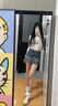 百麗踏系列品牌斷碼復(fù)古德訓(xùn)鞋女平底2023夏季新款休閑百搭透氣小白鞋女 藍(lán)色 38 曬單實(shí)拍圖