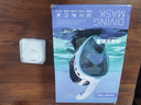 WATERTIME/水川 潛水鏡浮潛全面罩成人潛水面罩近視全干式游泳呼吸潛水裝備 火山灰 S/M(小號) 曬單實拍圖