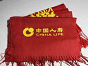 吳衣斯 中國紅圍巾定制印logo刺繡公司年會活動同學(xué)聚會大紅色圍巾訂做 更多請聯(lián)系客服可定制 曬單實(shí)拍圖