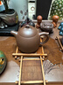 月壺茗清正宗宜興紫砂壺功夫泡茶壺茶具名家純手工原礦老紫泥秦權壺280cc 秦權壺 曬單實(shí)拍圖