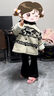 哈羅小黃鴨HAL.DUCK女童加絨外套秋冬款2024連帽兒童加厚款羊羔毛男大童上衣毛毛衣冬圖片色 加絨涂鴉外套120 加絨加厚 曬單實(shí)拍圖