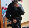 蕉內(nèi)熱皮302+女士搖粒絨短外套保暖鎖溫防風棉感寬松休閑內(nèi)搭秋冬款 曬單實拍圖