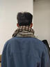 雪茜曼圍巾男冬季百搭秋冬韓版千鳥(niǎo)格子保暖簡(jiǎn)約情侶潮圍脖男士防寒圍巾 曬單實(shí)拍圖