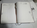 諾爾佳 2026年軟皮面本效率手冊(cè)A4大號(hào)年歷本一天一頁(yè)筆記本行事歷日程計(jì)劃日歷本記事本定制印LOGO 2026年大號(hào)小A4軟皮咖色-2026Z 曬單實(shí)拍圖