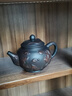 豪峰紫陶茶壺紫砂壺2025新款整套茶具套裝陶瓷高端泡茶壺教師節(jié)禮物 紫陶年年有余壺 禮盒裝 280ml 曬單實(shí)拍圖