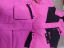 鴨鴨兒童羽絨服女童中長(zhǎng)款款加厚保暖冬季中大童裝外套SE 玫紅 160 曬單實(shí)拍圖