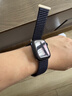 適用蘋(píng)果手表applewatchS10ultra2尼龍回環(huán)式表帶iwatch9/8/7/6se 午夜黑 適用iWatch S10/S11【46mm】 曬單實(shí)拍圖