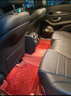跡路者奔馳E300L E260L GLC300L C260L GLE350 S400LS450專(zhuān)用全包圍腳墊真皮腳墊+仿羊絨【咖啡色】 曬單實(shí)拍圖