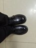 七匹狼男鞋休閑皮鞋軟面耐磨牛皮正裝鞋商務(wù)鞋W8343030604 黑色 43  曬單實(shí)拍圖