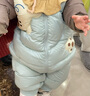 巴拉巴拉balaOne童裝兒童羽絨服連體衣2025冬裝哈衣爬服萌趣208425120204 曬單實(shí)拍圖