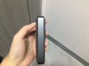 ROCK蠟筆小新充電寶磁吸【3C認(rèn)證可上飛機(jī)】貼貼自帶線快充超薄小巧支架適用蘋果16手機(jī)移動電源禮物 【深灰】磁吸無線充|帶雙線+支架 10000mAh | 22.5W/20W快充 曬單實(shí)拍圖