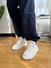 海瀾之家鞋子男鞋春季透氣板鞋新款高端小白鞋防滑百搭休閑鞋平底增高鞋男 白色 43 曬單實(shí)拍圖