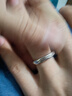 AIF閃耀結(jié)情侶對(duì)戒銀情侶戒指女男鐘久久高級(jí)感生日禮物送女友送男友 閃耀結(jié)對(duì)戒+禮盒/免費(fèi)刻字 曬單實(shí)拍圖