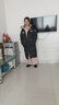 波司登（BOSIDENG）冬季太空系列羽絨服男女同款情侶長款連帽新國標(biāo)90絨外套 星辰藍(lán)5767【卡碼拍小】 S 160/84A 體重約110-130斤 曬單實拍圖