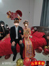 泰勒馬丁秀禾服新娘龍鳳褂2025新款高端中式嫁衣結(jié)婚禮服敬酒禮服古裝婚紗 0228 M 曬單實(shí)拍圖