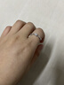 芳妮兔四葉草S999銀情侶戒指女款指環(huán)小眾單身尾戒女生日520禮物送女友 999銀四葉草開(kāi)口戒指 曬單實(shí)拍圖