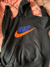 耐克（NIKE）連帽衛衣男女款冬季加厚加絨保暖寬松運動(dòng)服大logo潮流上衣套頭衫 FN3105-010 L 175/92A 曬單實(shí)拍圖