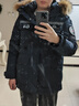 波司登（BOSIDENG）極地極寒鵝絨羽絨服男女情侶毛領(lǐng)加厚保暖外套 中山青5870 XL 175/96A 曬單實(shí)拍圖